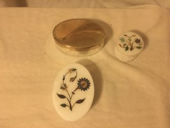 3 Trinket Boxes