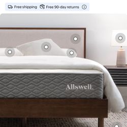 FREE 12” Hybrid Queen Mattress. PICK UP ONLY.