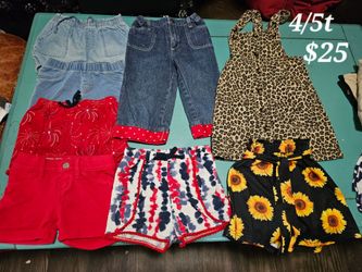 Girls 4/5t clothes