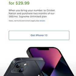 iPhone 13 for only $30! No it’s not a scam just DM me