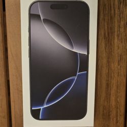apple iphone 16 pro 1TB Black unlocked 