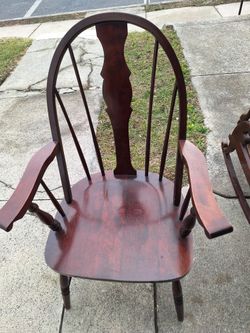 Vintage Mahogany Chair
