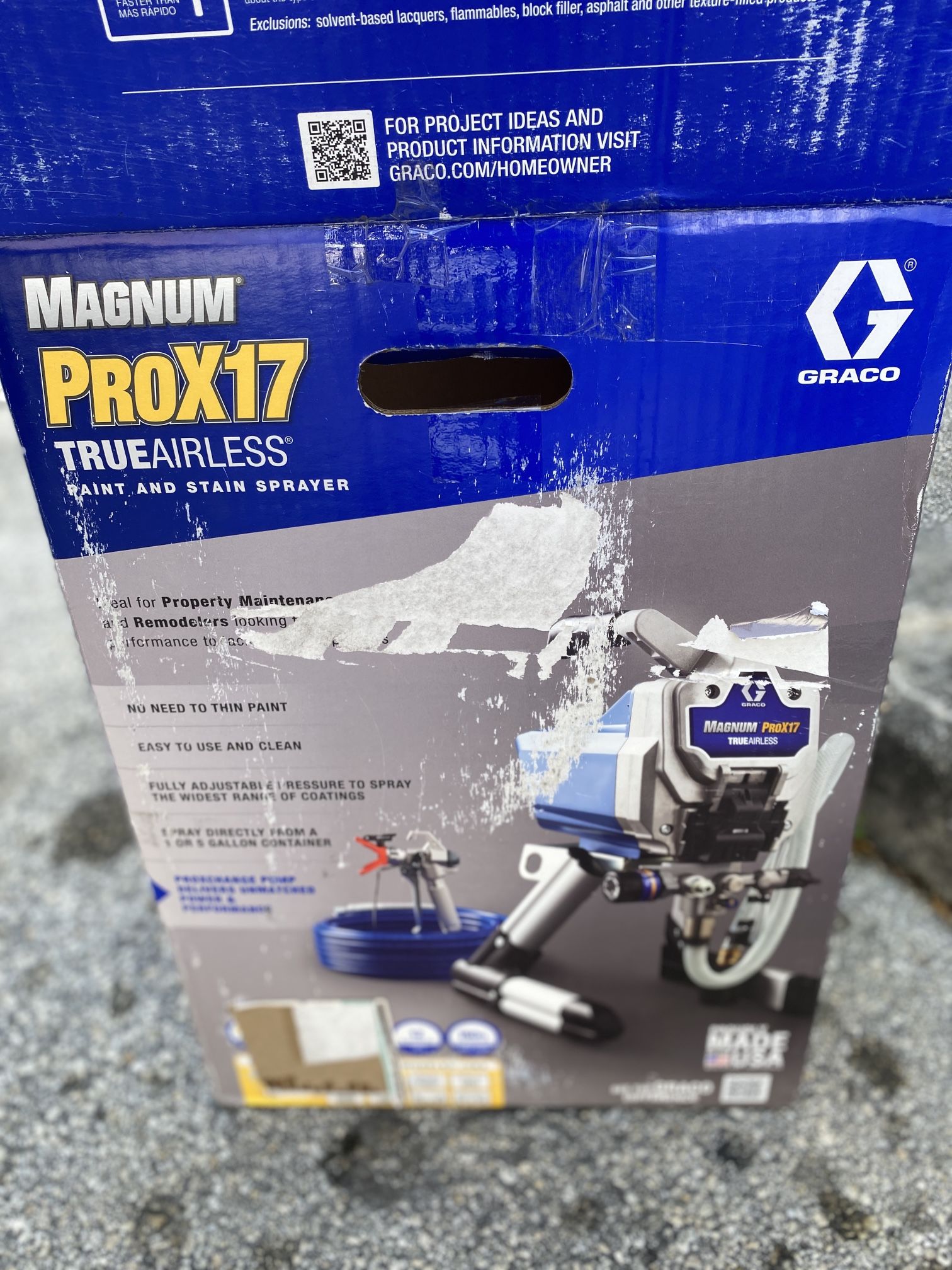 X17 Paint sprayer
