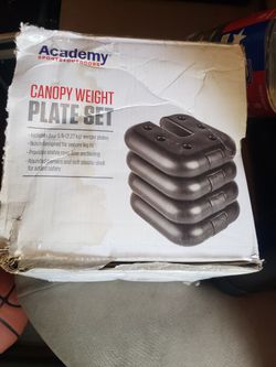 Academy brand tent weights - $25
