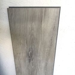 Click Vinyl Flooring - Gray Color