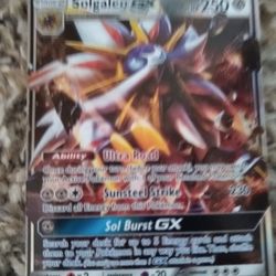 Solgaleo GX  - Mint 🔥🔥🔥 - Pokemon Cards