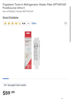 Twist-in Refrigerator Water Filter