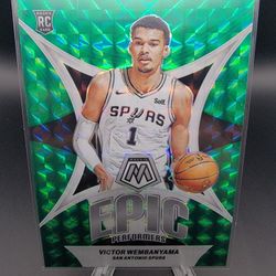 Victor Wembanyama 2024 Mosiac Rookie Card