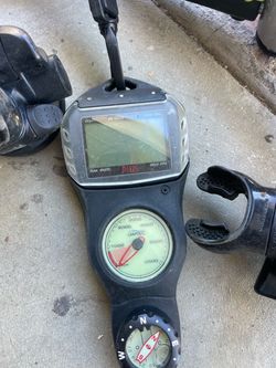 Scubapro MK16 Scuba Diving Regulator Set with Uwatec Dive Computer –