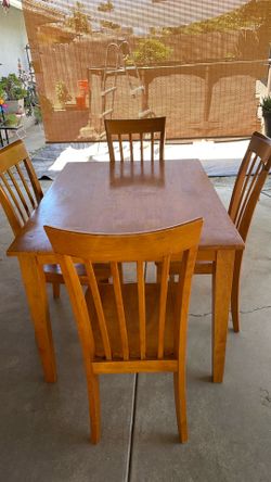 Kitchen table for four