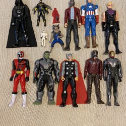 Lot Of Action Figures