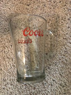 Coors Beer Pitcher