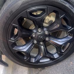 Ram 1500 Limited Black Edition 22” Wheels 
