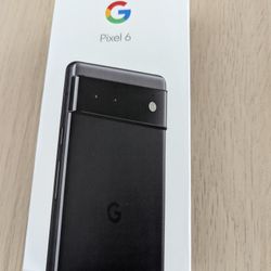 Google Pixel 6 Black 128gb New Sealed