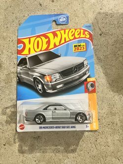 2023 Hot Wheels '89 Mercedes-Benz 560 SEC AMG #150/250 (Silver) HW Turbo 4/5