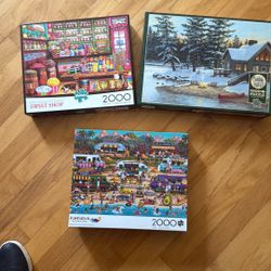 Puzzles Jigsaw 2000 & 1000 Pieces 