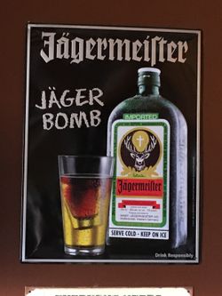 Metal Jager sign