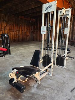 Body Masters Middle Drive Leg Extension Gym Equipment Exercise Weight Machine