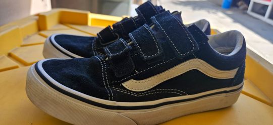 Used Kids Vans Shoes Size 4