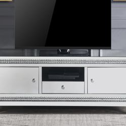 New Glass Tv Stand 