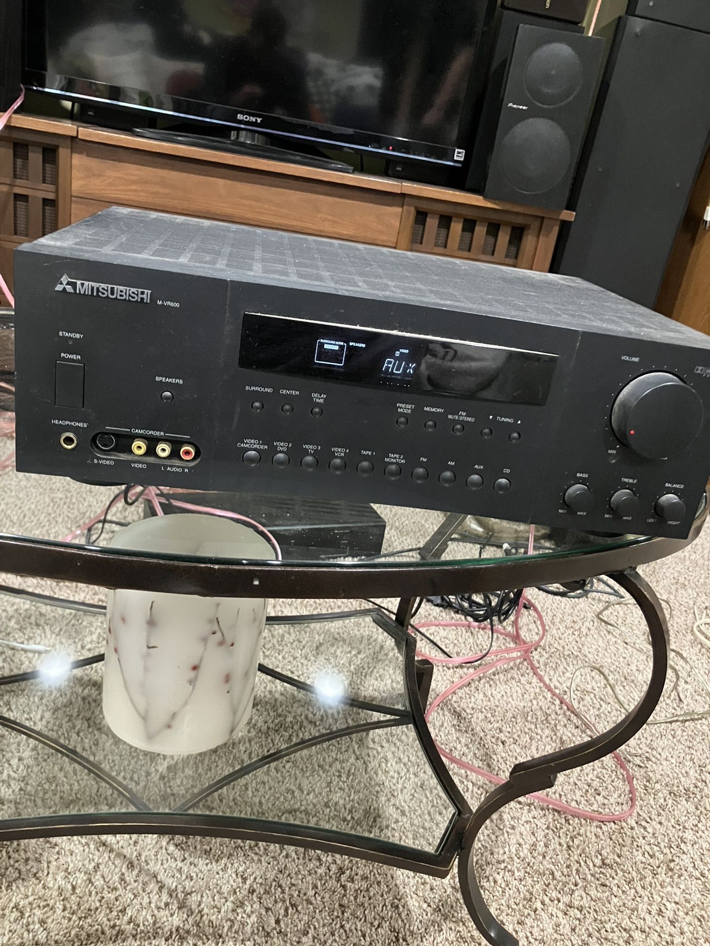 Mitsubishi Audio Video Receiver