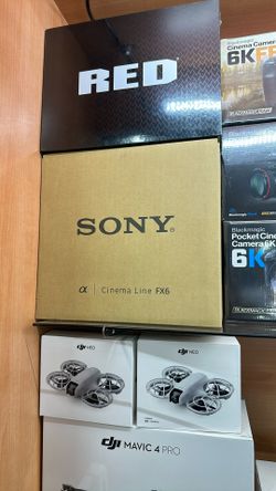 Sony FX6 Cinema Line Camera