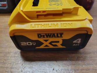 DeWalt 4.0ah battery
