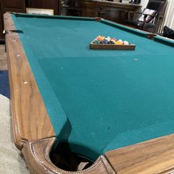 Full Size, Pool Table And Jukebox