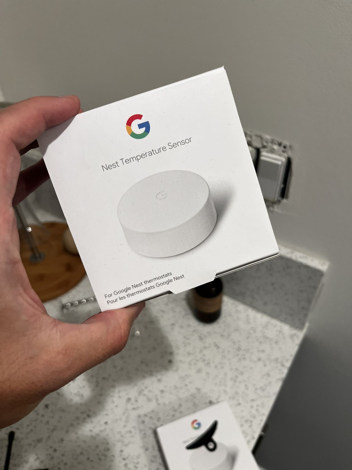 Google Nest Temperature Sensor - New - Set Of 2