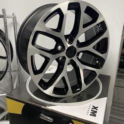 20 Inch Snow Flake 6x139