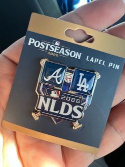 Dodgers vs Braves Dueling Lapel Pin 2026