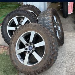 Ford F-150 20” Rims and 305/55 Tires 