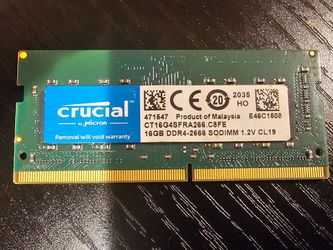 Crucial 16GB DDR4