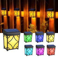  8 Pack Solar Deck Lights, Waterproof Outdoor Garden Yard Patio 