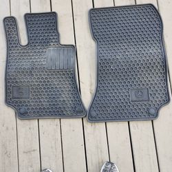 OEM mercedes benz all season driver and passenger floor mats