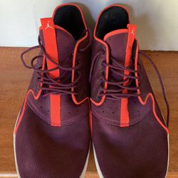 Size 11 - Air Jordan Low Sneakers Burgundy Camo 