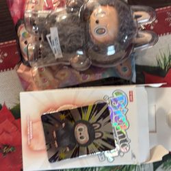 Bie secret labubu with case, ring protector and clothes