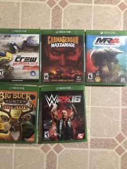 Never opened sealed Xbox 1 games