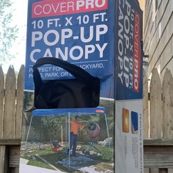 🎪 NEW CoverPro 10x10 Pop-Up Canopy – w/ 2-Year Warranty (Good Through 07/04/2027)