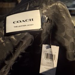 Coachs Lether Jacket 2xx