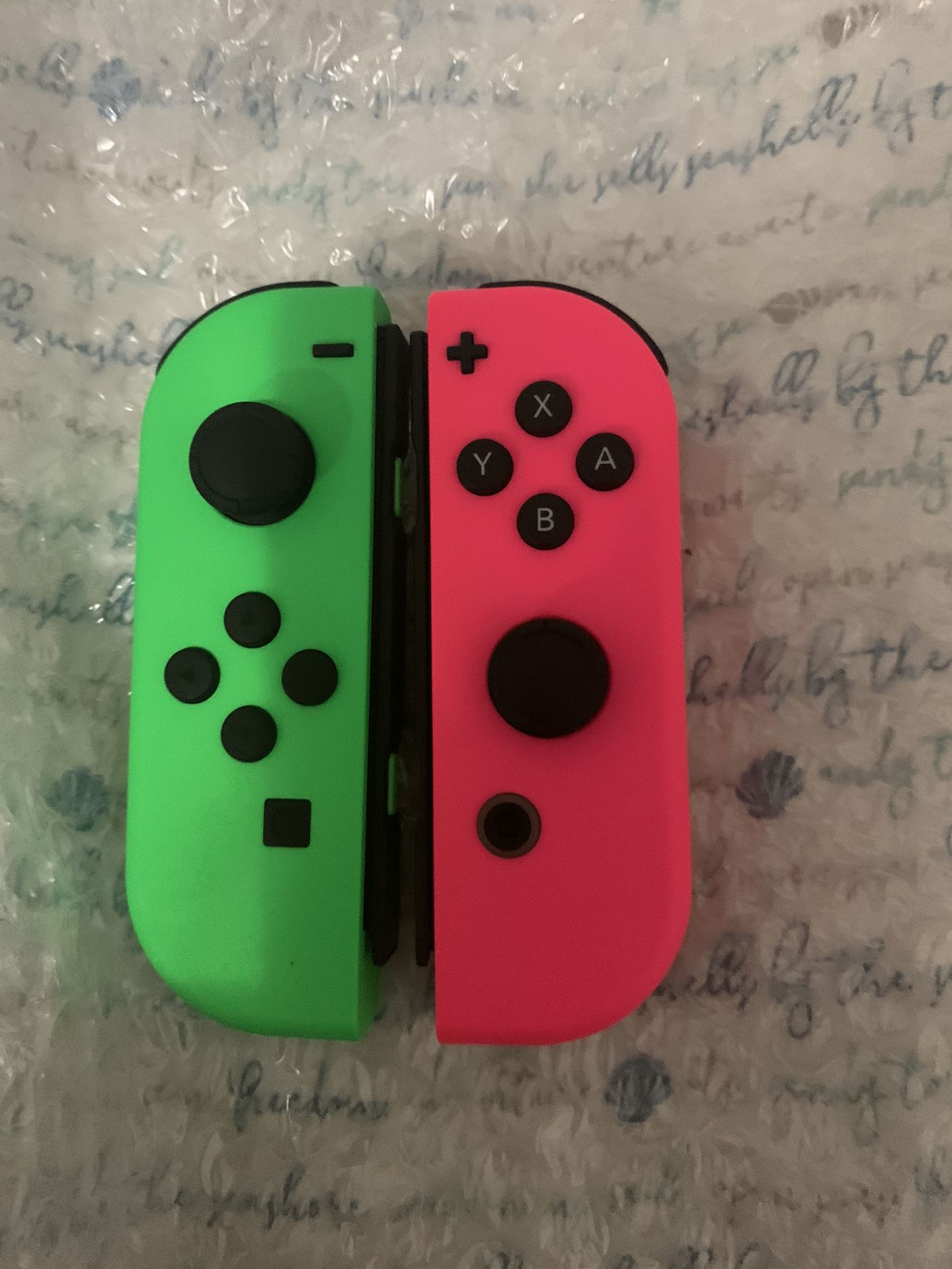 Nintendo Switch joy-cons Splatoon