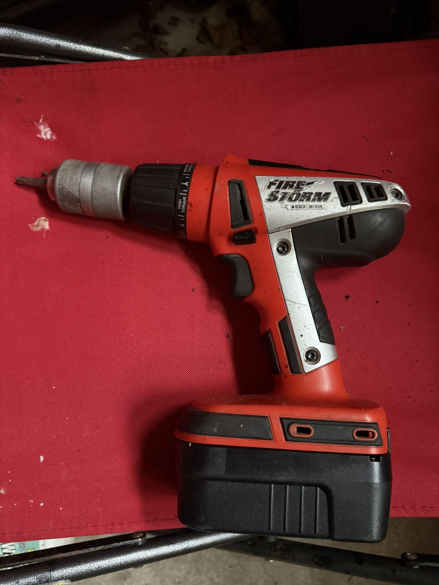 Black And Decker Firestorm Drill