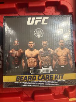 (NEW/SEALED) 💈🪒UFC BEARD CARE KIT 💈🪒
