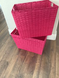 Baskets Storage/toys/dorm