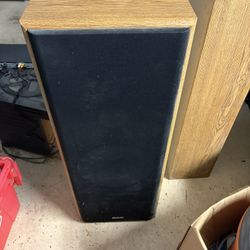Sharp Tower Speakers 