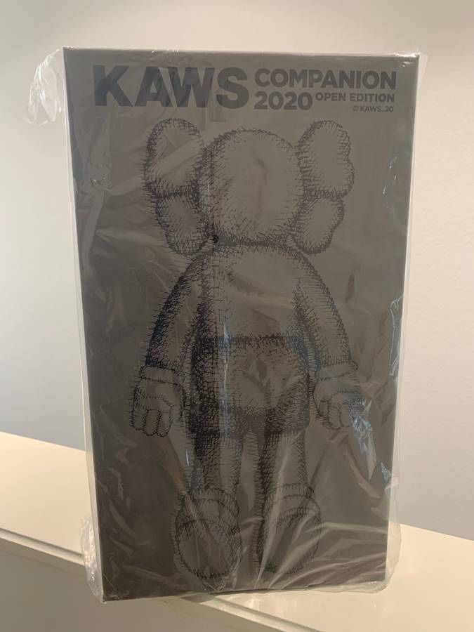 BELOW RETAIL - KAWS Companion 2020 Figure Brown - FW20 release