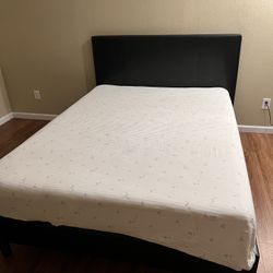 Queen size Bed frame With matress