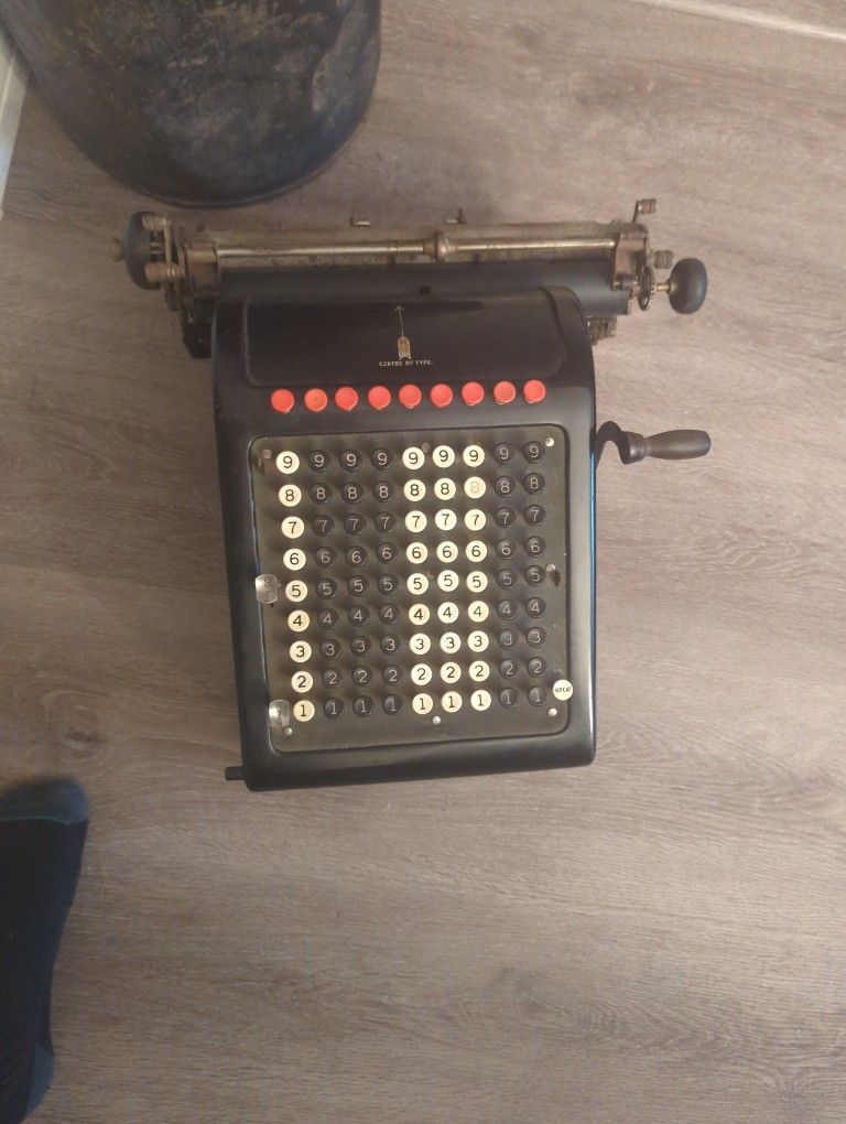 Burroughs Vintage Adding Machine
