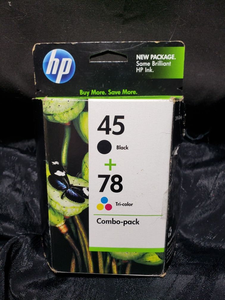 Hp 45 & 78 ink combo