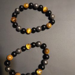 2 Pcs Adjustable Magnet Ankle Bracelet  (355)